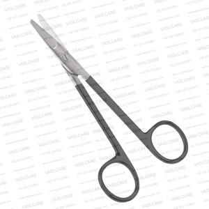 Ciseaux dentelés Castanares Supercut 6,25'' (16 cm) droits pour lifting facial, rhidoplastie, décollement cutané, manuels, en acier inoxydable allemand - Product Image 4
