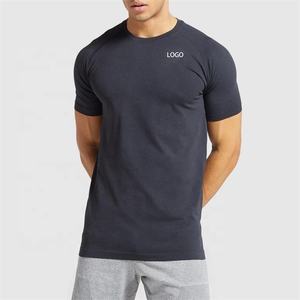 Vente chaude coton/Polyester hommes T-Shirt à manches courtes en gros de haute qualité blanc séchage rapide cou impression personnalisée 210g tissu - Product Image 5