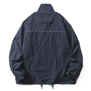 Chaqueta Ligera Personalizada para Hombre, 100% Nailon, Resistente al Agua, Cortavientos, Informal para Exteriores, Venta al Por Mayor, Logotipo OEM, Chaqueta de Nailon para Hombre - Product Image 2