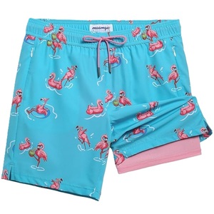 <b>Shorts</b> summer Polyester or <b>Nylon</b> elastic AOP Print Swim <b>Shorts</b> Quick Dry Casual Style Woven Drawstring Waist from Bangladesh - Product Image 1
