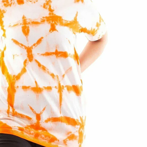 Camiseta Casual de Algodón Sublimado con Estampado de Lona de Alta Calidad para Mujer, Manga Corta, Cuello Redondo, Transpirable, de Secado Rápido, Corte Regular, para Verano - Product Image 4