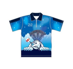 เสื้อทีมดาร์ทแบบซับลิเมชั่นสั่งทำพิเศษ 100% โพลีเอสเตอร์ ชุดทีมสโมสรดาร์ท - Product Image 5