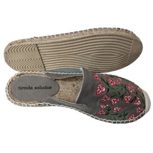 Alpargata de lona estampada para mujer, alpargata de diseño único personalizado, tamaño personalizado, marca de lujo, gran oferta - Product Image 1