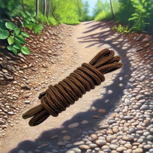 Lacets de chaussures en polyester épais à cœur rond de 5 mm, revêtus, pour chaussures, vêtements et alpinisme – Vente en gros usine - Product Image 2