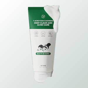 ผลิตภัณฑ์ดูแลผิวหน้าแบบเกาหลี K-Beauty Wapeuraep T Teen Acne Foam Cleanser 150 มล. ผลิตในเกาหลี โฟมล้างหน้าสำหรับผู้หญิงและผู้ชาย - Product Image 4