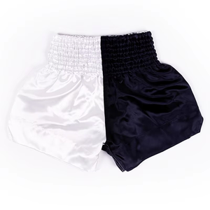 Wholesale Nylon Spandex Muay Thai Gym Shorts <b>Drawstring</b> Closure Men Women Casual Loose Fit Mid Waist Sports Wear OEM Supply - Product Image 2