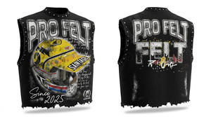 Nouveau design, vente en gros, t-shirt homme 100% coton, couleur unie, rivets, col rond, manches courtes, imprimé numérique, respirant, style hip-hop - Product Image 6