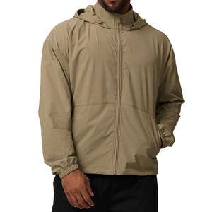 Chaqueta de Invierno Impermeable para Hombre, Color Sólido, Cuello Alto, Cierre de Cremallera, Estilo Casual, Peso Medio, Poliéster - Product Image 6