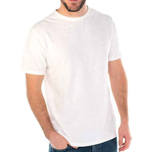 T-shirts pour hommes en jersey tricoté, col rond, légers, en coton respirant, à séchage rapide, manches courtes, coupe classique, décontractés pour tous les jours - Product Image 1
