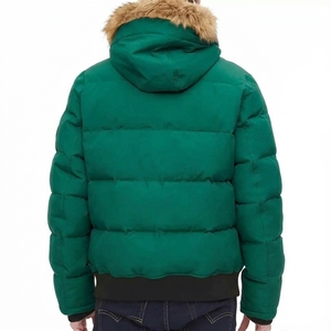 Veste matelassée surdimensionnée pour homme, veste d'hiver isolée, streetwear, fabricant de vêtements à marque privée - Product Image 1