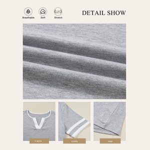 T-shirts d'été pour femmes de haute qualité, confortables, pour un usage quotidien décontracté, des vacances, la détente à la maison, chemise tendance et à la mode - Product Image 6