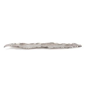 Grande assiette de service en aluminium avec plumes, plateaux décoratifs pour restaurant, café, traiteur, prix abordables - Product Image 1