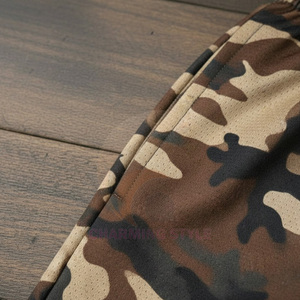 กางเกงขาสั้นผู้ชายแบบแห้งเร็ว ระบายอากาศได้ดี คุณภาพสูง ลายพรางพรีเมียม ตะเข็บคู่ด้านใน ปรับแต่งได้ตามต้องการ - Product Image 4