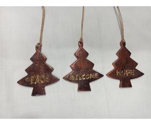 Ornement de Noël doré personnalisé de qualité supérieure pour la maison, l'hôtel et la décoration des fêtes au meilleur prix - Product Image 6