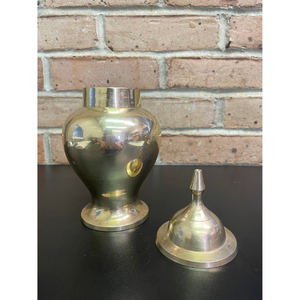 Pot à gingembre et vase de grande taille, en laiton de qualité supérieure, couleur or, design unique et élégant, fabriqué en Inde, à prix impressionnant. - Product Image 4