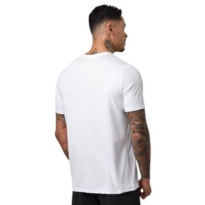 Mens <b>White</b> Graphic Print T Shirt Casual Short Sleeve Polyester <b>Tee</b> Crew Neck Summer Sportswear Breathable Comfortable Fit - Product Image 2