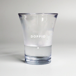 Vaso Doppio para Espresso de 160 ml, Personalizado, Transparente, de Plástico Ecozen, Pequeño, para Café Espresso y Postres - Product Image 6