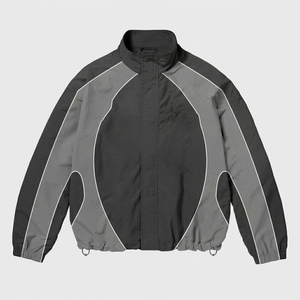 Custom Plus Size Windbreaker Tracksuit Men Nylon Jacket And <b>Pants</b> Breathable Sports Suit Wholesale OEM - Product Image 4