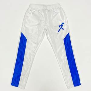 New Wholesales Custom Printed Logo Blue White Men's Nylon <b>Wind</b> <b>Breaker</b> Trousers Sets For Summer Wear Men Sets Highstreet Jackets - Product Image 4