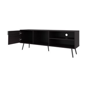 Mobile TV Wengue Multistorage con anta e design a vani aperti - Product Image 4