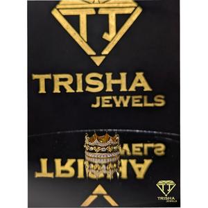 Bague en diamant Moissanite VVS pour homme, argent sterling 925, bijoux Hip Hop, testée au testeur de diamants par Trisha Jewels - Product Image 2