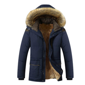 Fashion OEM Custom <b>Men</b> Parka <b>Jackets</b> Wholesale Blank <b>Utility</b> Hooded Parkas Cotton Padded <b>Jacket</b> For Man - Product Image 5