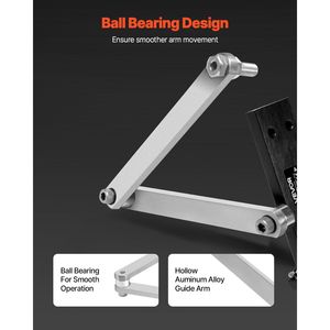 Adjustable 15-45 Degrees Lawnmower <b>Blade</b> <b>Sharpener</b> Balancer with 4 Adapter Pins Mower Parts & Accessories - Product Image 3