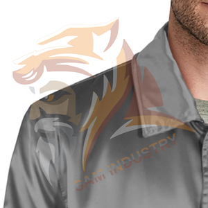 Veste en satin de qualité professionnelle pour l'hiver, col rabattu, logo personnalisé sur le devant, style streetwear, veste en satin décontractée et tendance - Product Image 5