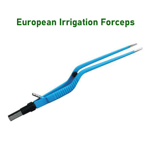 Pinzas de irrigación quirúrgicas europeas reutilizables tipo bayoneta de Pacho Industries, aisladas, 18 cm de largo, certificadas CE, todos los modelos para otros usos. - Product Image 3