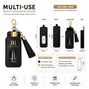 Porte-rouge à lèvres personnalisé en cuir PU pour les marques de beauté en gros - Product Image 6