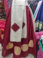 Chaniya Choli en soie romaine de qualité supérieure avec dupatta en soie pashmina à motifs traditionnels, tenue ethnique de mariage 28, choli à pois romains Sankar