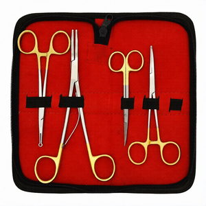 Juego de 4 Pinzas para Vasectomía, Instrumento Quirúrgico, Kit de Esterilización Masculina sin Suturas, Reutilizable, de Acero Inoxidable, con Estuche - Product Image 4