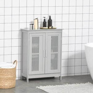 <b>Grey</b> Bathroom <b>Cabinet</b> Stylish Furniture for Your Modern Bathroom - Product Image 1