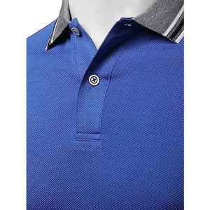 Polo Homme Design Élégant Vente en Gros Polos Personnalisés 100% Coton Piqué Manches Courtes Anti-Plis Logo Frontal de Marque - Product Image 6