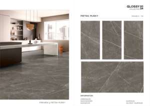 Azulejos de Porcelana Esmaltada Pulida para Interiores, 600x1200mm, Acabado Brillante Premium, Formato Grande, para Pisos Residenciales y Comerciales - Product Image 5