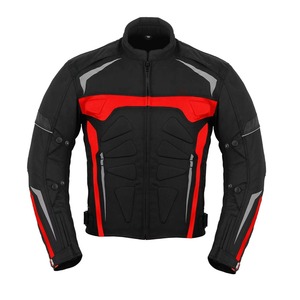 Veste de moto à capuche pour homme, en toile, imperméable, coupe-vent, élégante, durable, équipement de protection pour l'hiver - Product Image 1