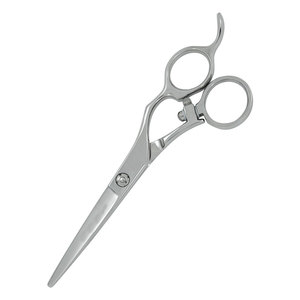 Ciseaux de coiffure professionnels pivotants couleur argent, en acier inoxydable de haute qualité, tranchants, pour droitiers, usage en salon - Product Image 5