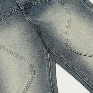 Nuevos Jeans Ajustados de Diseño Personalizado para Hombre, Pantalones Vaqueros de Mezclilla de Alta Calidad a Bajo Precio 2026 - Product Image 4