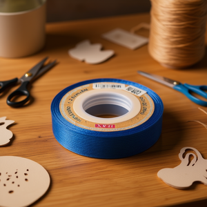 ILAN Nastro di Lino Blu 2.5Cm X 5Cm per Artigianato e Confezionamento - Product Image 3