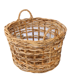 <b>Wicker</b> water hyacinth <b>storage</b> <b>basket</b> (HLB 1737) - Product Image 4