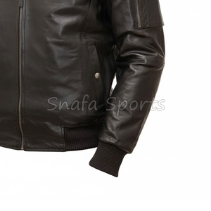 New Stylish Motorcycle Riding Leather Jacket Pakistan Made High Quality Motorbike Leather Jacket For Men's - Product Image 4