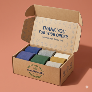 Recyclable Shoes Clothing Packaging <b>Boxes</b> Custom Flexographic Printing Apparel Shipping Mailer Cardboard Garment <b>Storage</b> Carton - Product Image 4
