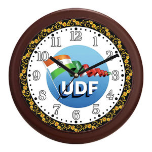 Reloj de Pared de Alta Calidad con Impresión Personalizada de Temática Política para Sala de Estar - Edición Navidad y Acción de Gracias - Product Image 5