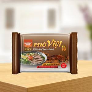 Nadisa Fresh Food Beef <b>Rice</b> Noodles <b>Instant</b> Pho Bowl Dried 24 Months Shelf Life Ready in 4 Minutes Includes Sauce - Product Image 1