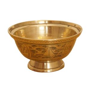 Bol de stockage de fruits en acier de style piédestal au design moderne vente en gros de bols multifonctionnels en laiton faciles et portables cuisine polie fête - Product Image 2