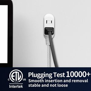 Rallonge électrique blanche à 3 prises de 10 pieds pour travaux légers - Product Image 6