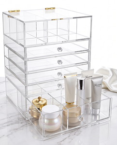 Organizador de Cosméticos Acrílico Moderno, Elegante, con Cajones, para Almacenar Todo Tu Maquillaje, Precio de Fábrica - Product Image 1