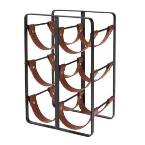 Porte-vin moderne en métal Bold Blossom, pour comptoir, petit rangement à vin, capacité 3L - Product Image 6