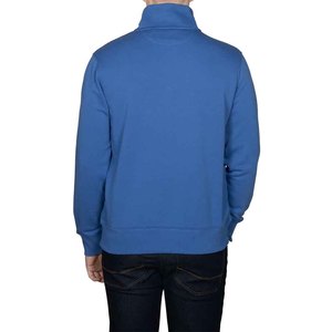 เสื้อสเวตเชิ้ตผู้ชายผ้าฝ้ายหนานุ่ม 100% แบบเฟรนช์เทอร์รี่ ซิป ¼ ตัว สไตล์สตรีทแวร์สั่งทำพิเศษ เสื้อพูลโอเวอร์สำหรับฤดูหนาว - Product Image 3