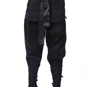Ensemble d'uniformes de ninjutsu professionnels - Combinaison d'entraînement en coton durable pour arts martiaux Shinobi pour adultes et enfants - Tenue noire Gi - Product Image 4